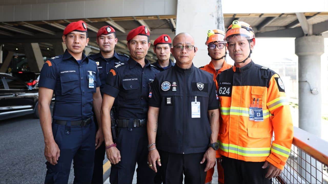 Russian man detained after jump attempt at Suvarnabhumi Airport