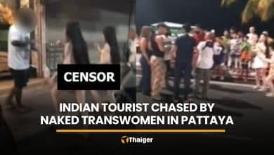 Naked transgender women chase Indian tourist on Pattaya beach | Thaiger
