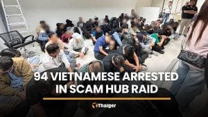 94 Vietnamese arrested in Bangkok raid linked to gambling network | Thaiger