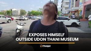 Man arrested over public masturbation near Udon Thani museum | Thaiger