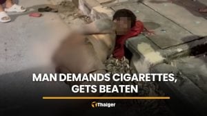 Man high on cannabis demands cigarettes, gets beaten | Thaiger