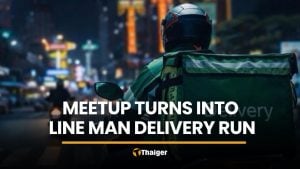 Bangkok woman’s dating app meetup turns into Line Man delivery run | Thaiger