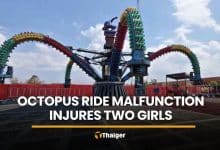Octopus ride malfunction in Nakhon Ratchasima injures two girls | Thaiger