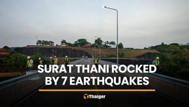 Seven earthquakes shake Surat Thani, no damage reported | Thaiger