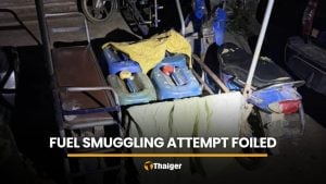Myanmar national arrested over fuel smuggling in Kanchanaburi | Thaiger