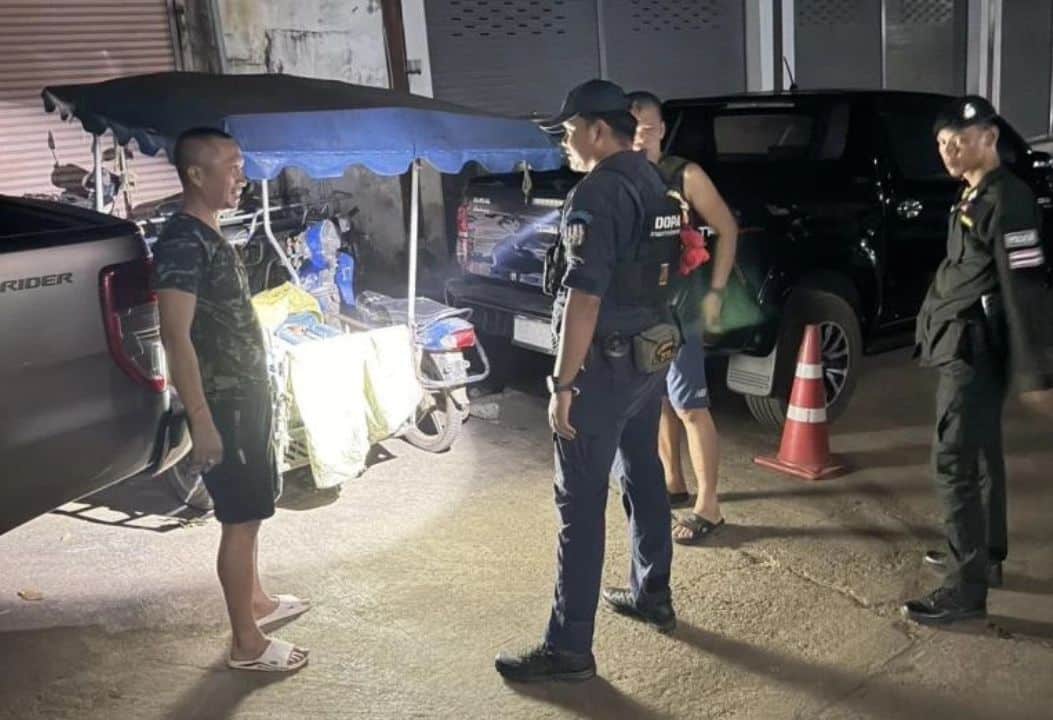 Myanmar national arrested over fuel smuggling in Kanchanaburi