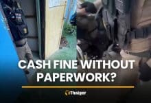 Video shows police-like man demanding cash fine without paperwork | Thaiger