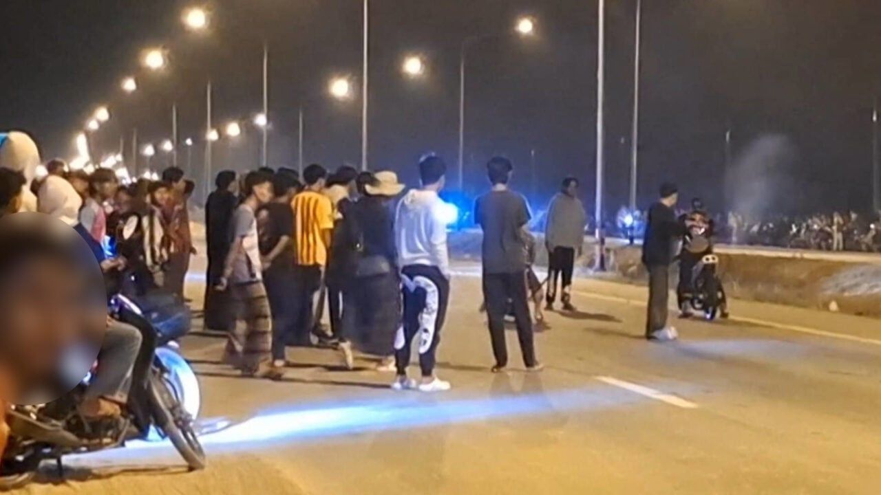 Almost 500 teenagers gather nightly for street racing in Pattani