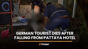 German tourist dies after falling from ninth floor of Pattaya hotel | Thaiger