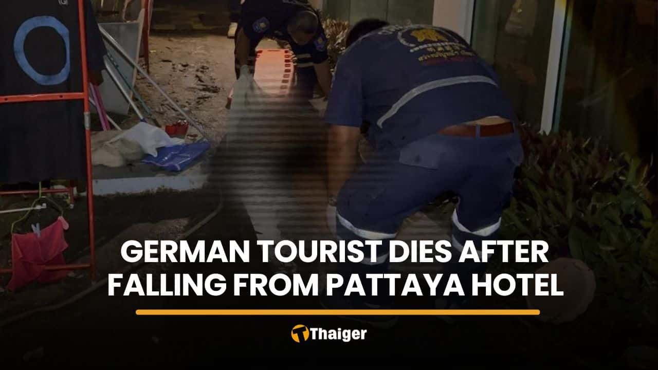 German tourist dies after falling from ninth floor of Pattaya hotel | Thaiger