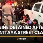 Nine detained after migrant workers clash at Pattaya Walking Street | Thaiger