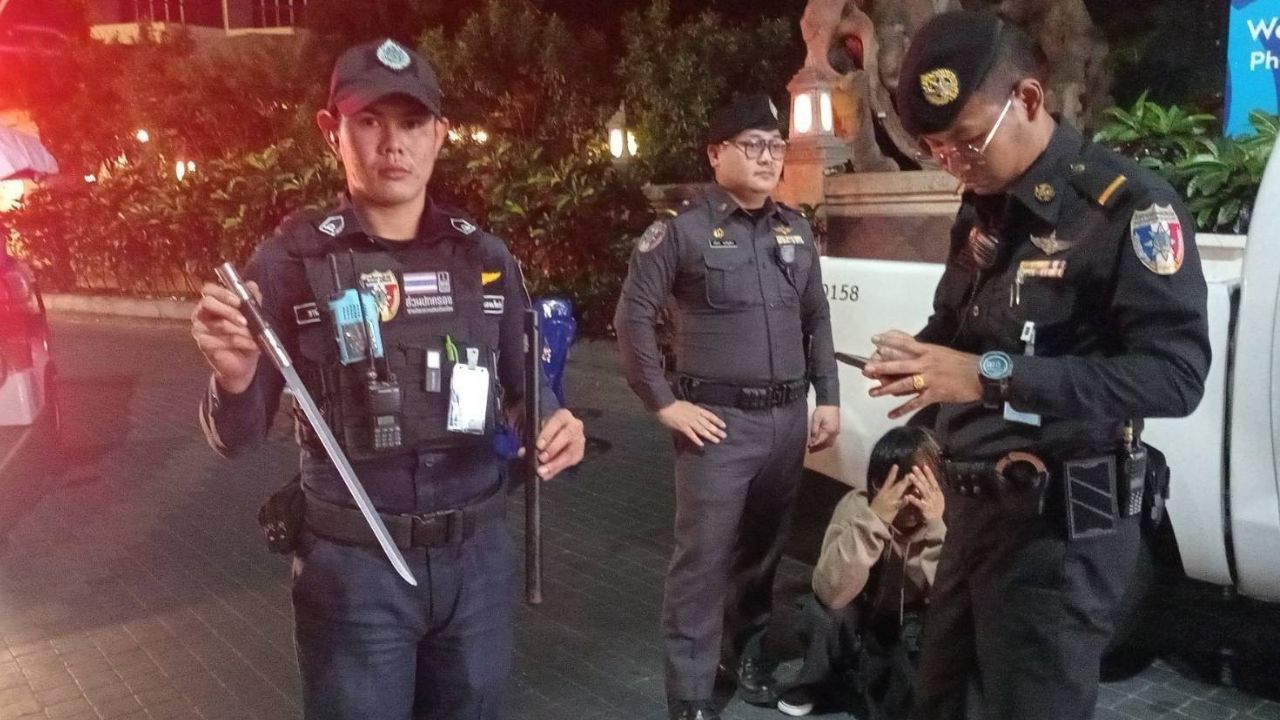 Nine detained after migrant workers clash at Pattaya Walking Street