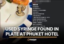 Foreign tourist finds used syringe on plate at Phuket hotel buffet | Thaiger