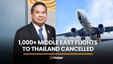 AEROTHAI says 1,000+ Middle East flights to Thailand cancelled | Thaiger