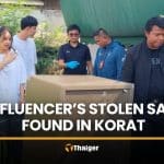 Influencer’s stolen safe found damaged, two suspects arrested | Thaiger