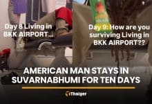 American stays inside Suvarnabhumi for ten days, cites airfare rise | Thaiger