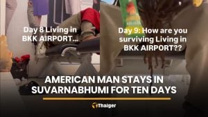 American stays inside Suvarnabhumi for ten days, cites airfare rise | Thaiger