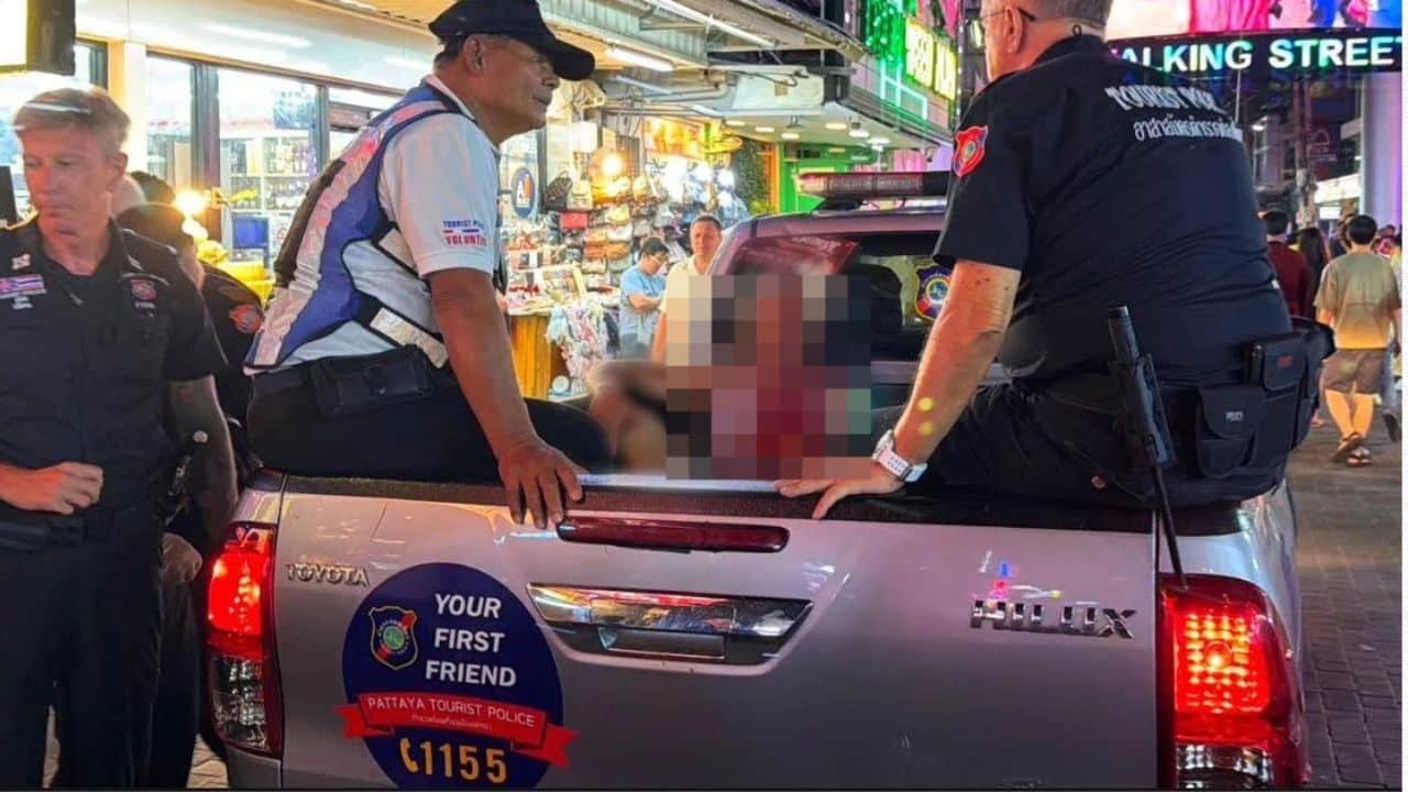 Injured Australian tourist found outside venue in Pattaya