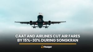 CAAT cuts Songkran air fares by 15% to 30% to ease travel costs | Thaiger