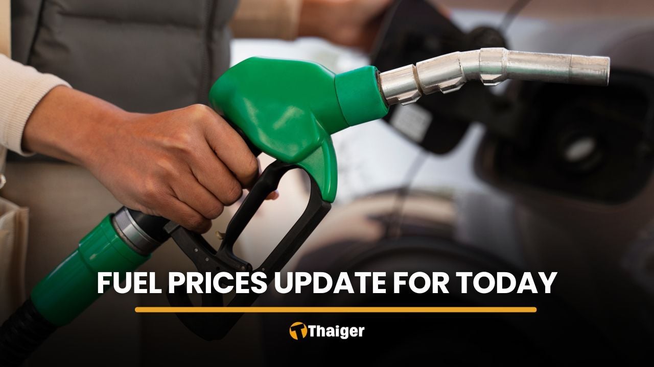 March 26 Thailand fuel prices updated across five major brands | Thaiger