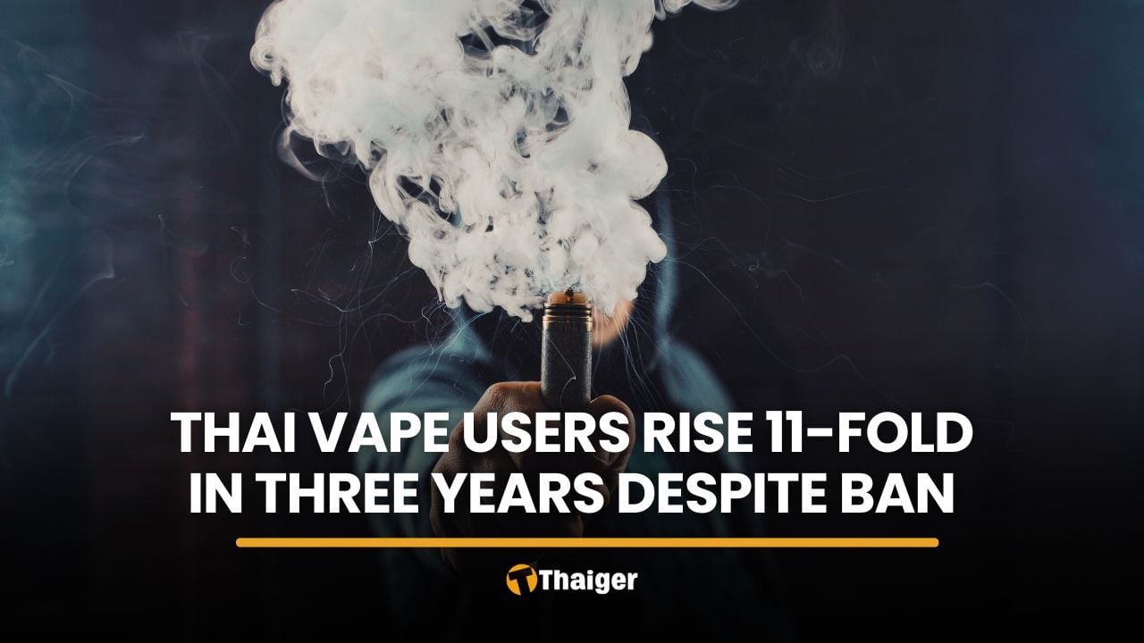 E-cigarette users in Thailand rise 11-fold in three years despite ban | Thaiger