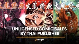 Rights holder accuses Thai publisher of unlicensed comics sales | Thaiger