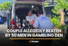 Couple allegedly beaten by 50 men at Samut Prakan gambling den | Thaiger