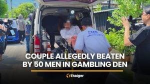 Couple allegedly beaten by 50 men at Samut Prakan gambling den | Thaiger
