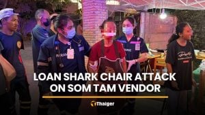 Phetchaburi woman left unconscious after loan shark chair attack | Thaiger