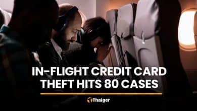 In-flight credit card theft hits 80 cases as losses pass 8 million baht | Thaiger