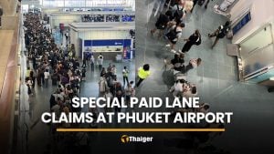 Long queues at Phuket Airport raise ‘special paid lane’ questions | Thaiger