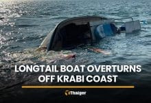 Longtail boat overturns off Krabi coast, two tourists taken to hospital | Thaiger