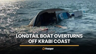 Longtail boat overturns off Krabi coast, two tourists taken to hospital | Thaiger