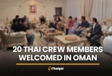 Muscat embassy welcomes 20 Thai crew members after rescue | Thaiger