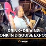 Surin checkpoint stop exposes drink-driving monk in disguise | Thaiger