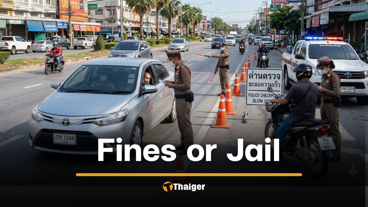 10 Thailand’s traffic offences that could cost you fines or jail | Thaiger