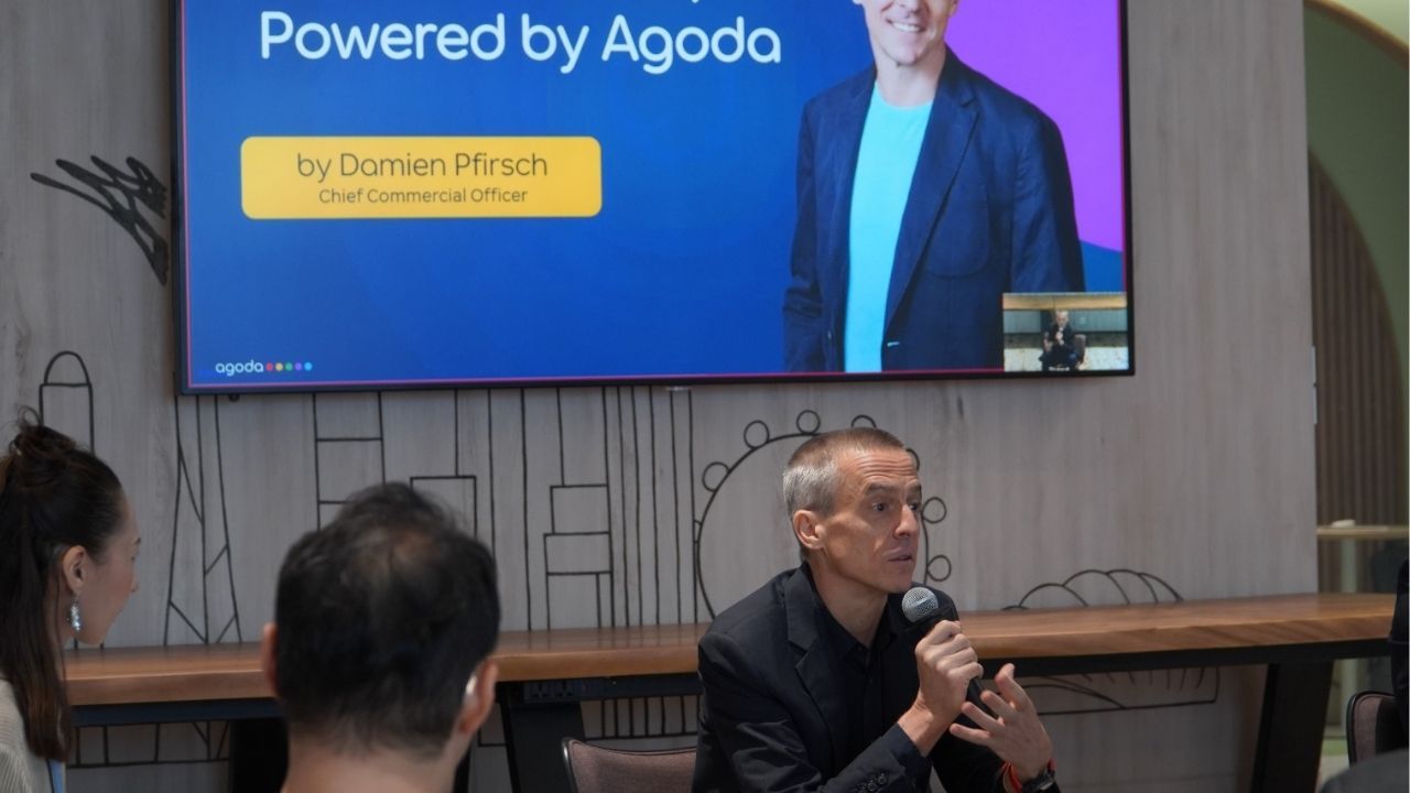 Damien Pfirsch, Agoda's Chief Commercial Officer, discusses the B2B partner ecosystem at the media roundtable.