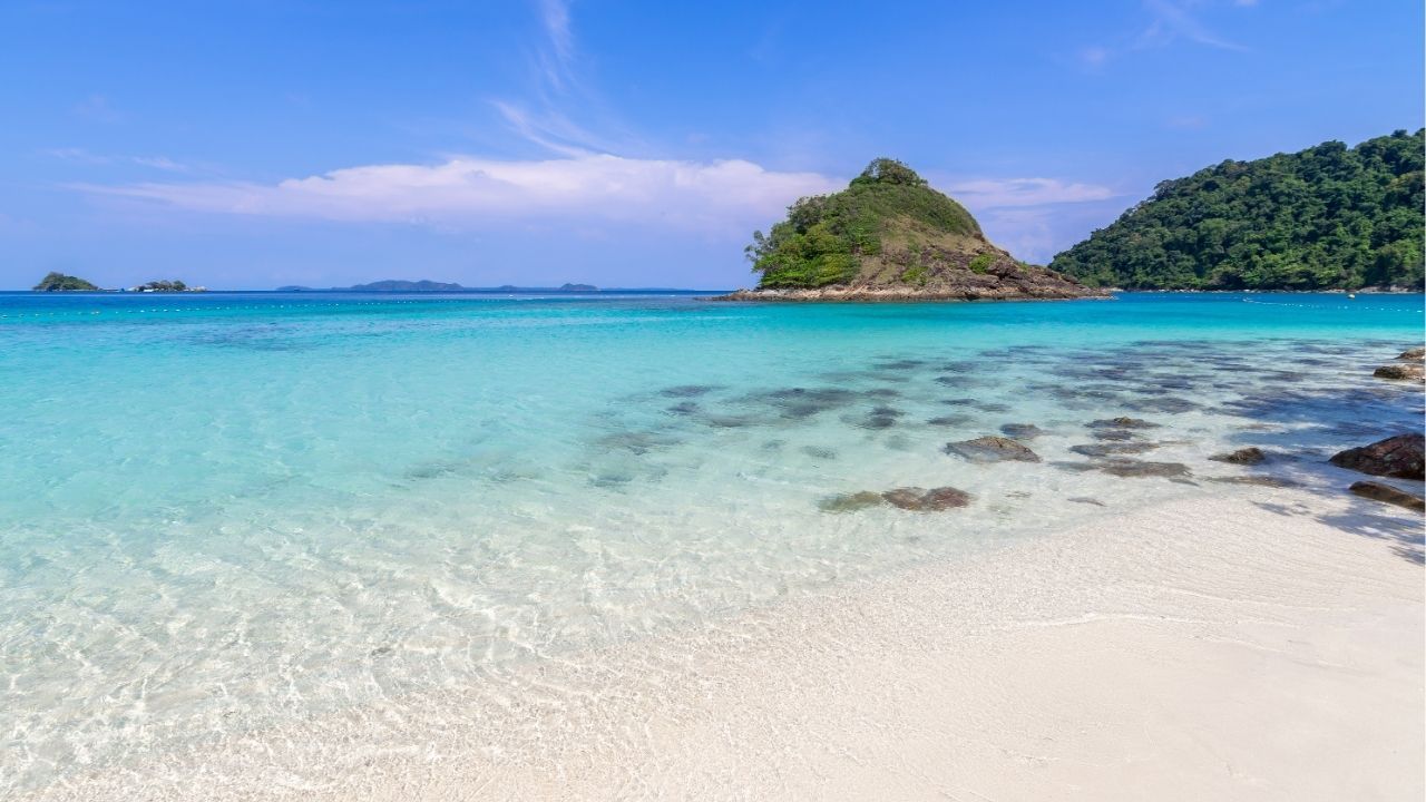 Koh Chang's ferry terminal, essential for Thailand island travel logistics.