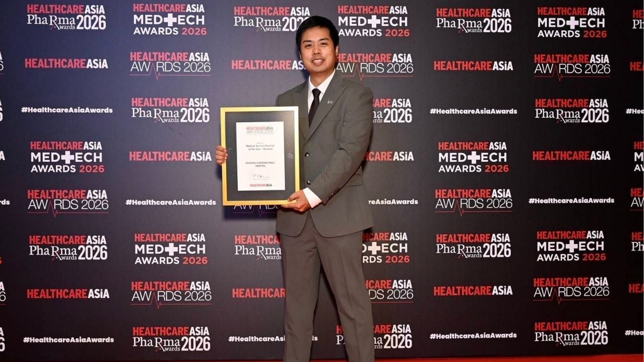 The award recognizes Phyathai 2's excellence in clinical outcomes and service for international patients.