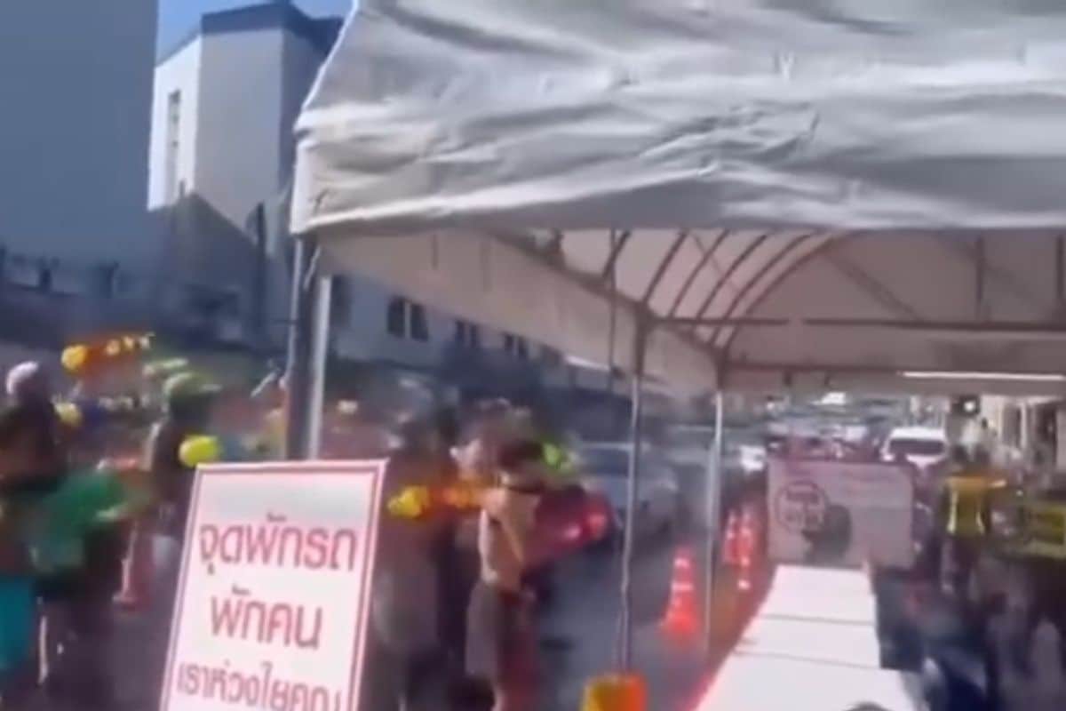 Phuket tourists arrested after soaking police at Songkran command post | News by Thaiger