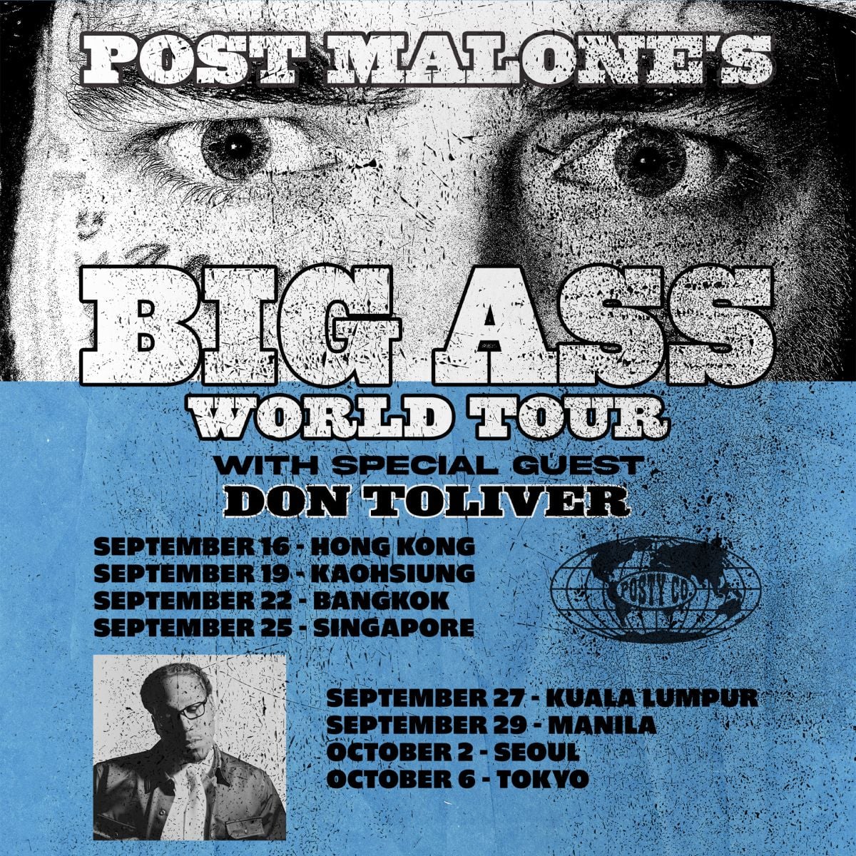 Post Malone announces a special limited run in Asia following the record-breaking India show | News by Thaiger