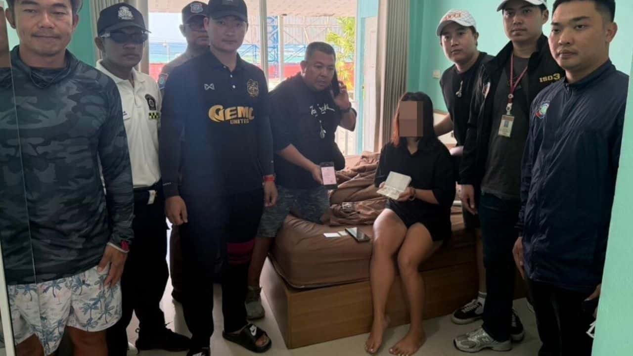 Burmese murder suspect arrested on Koh Larn