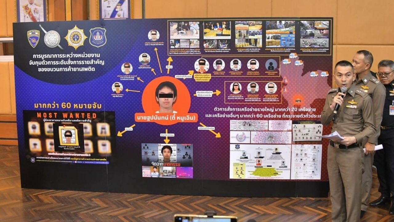 Thai drug suspect arrested in South Koran and returned