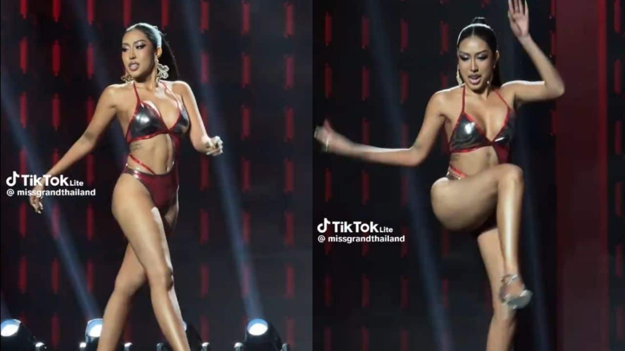Miss Grand Thailand global viral dance