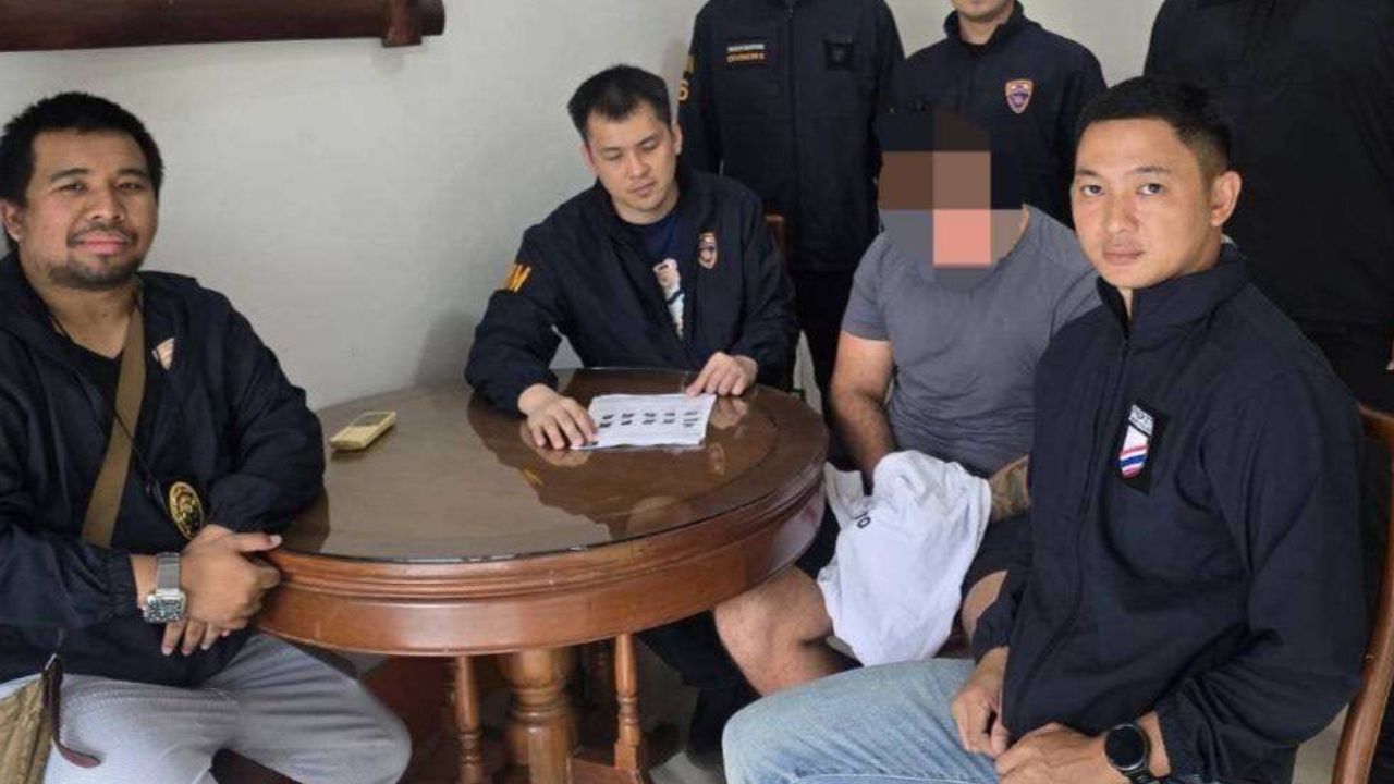 Swedish man wanted under Interpol Red Notice arrested in Phuket