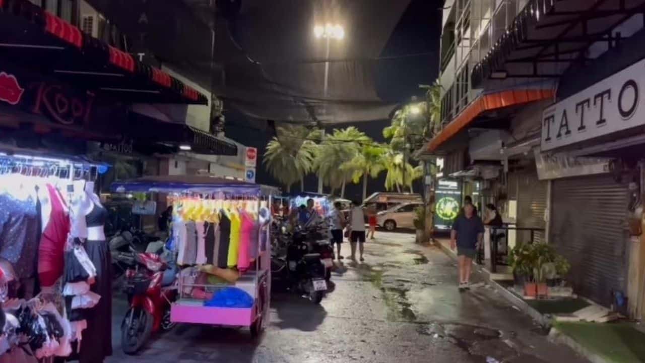 Assault in Pattaya Songkran Festival