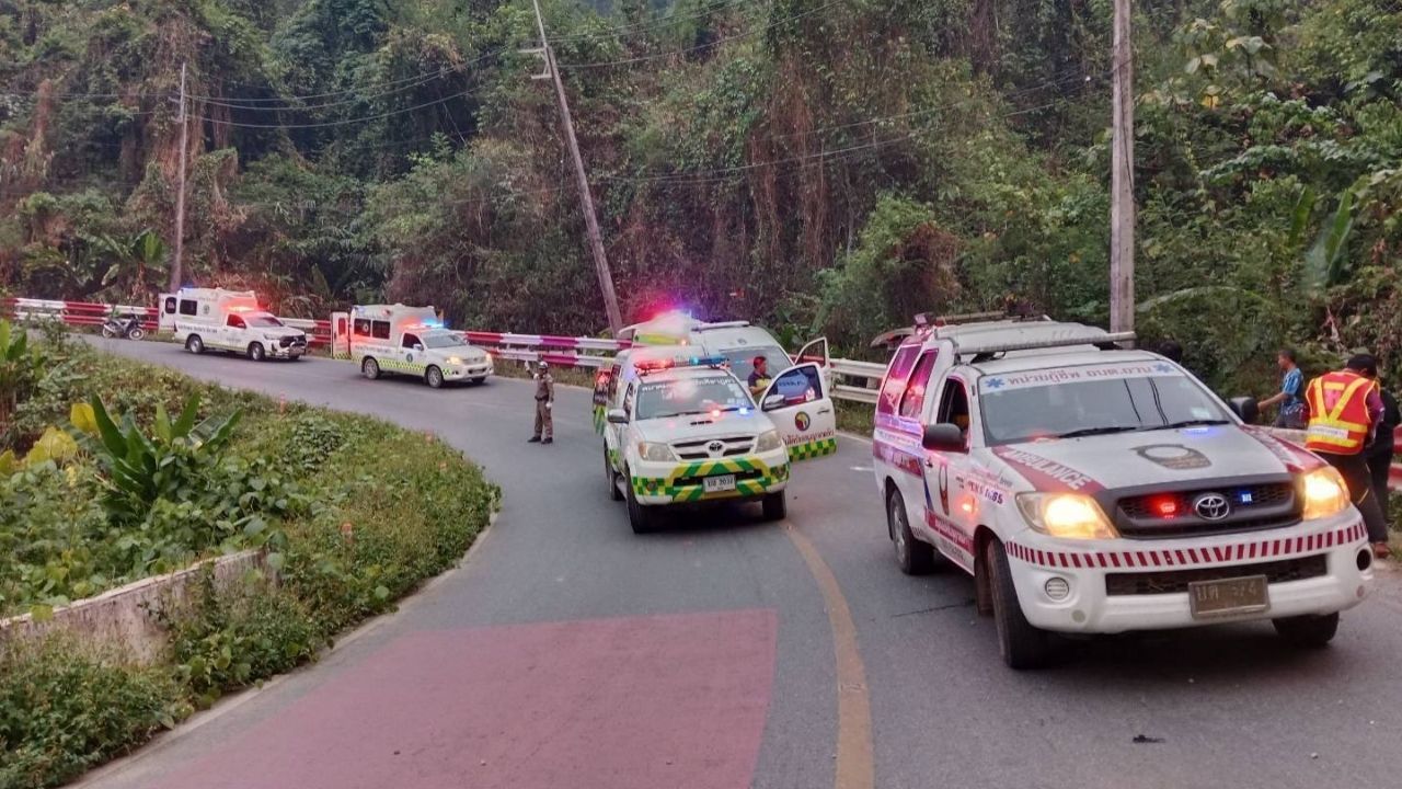Fatal accident in Nan