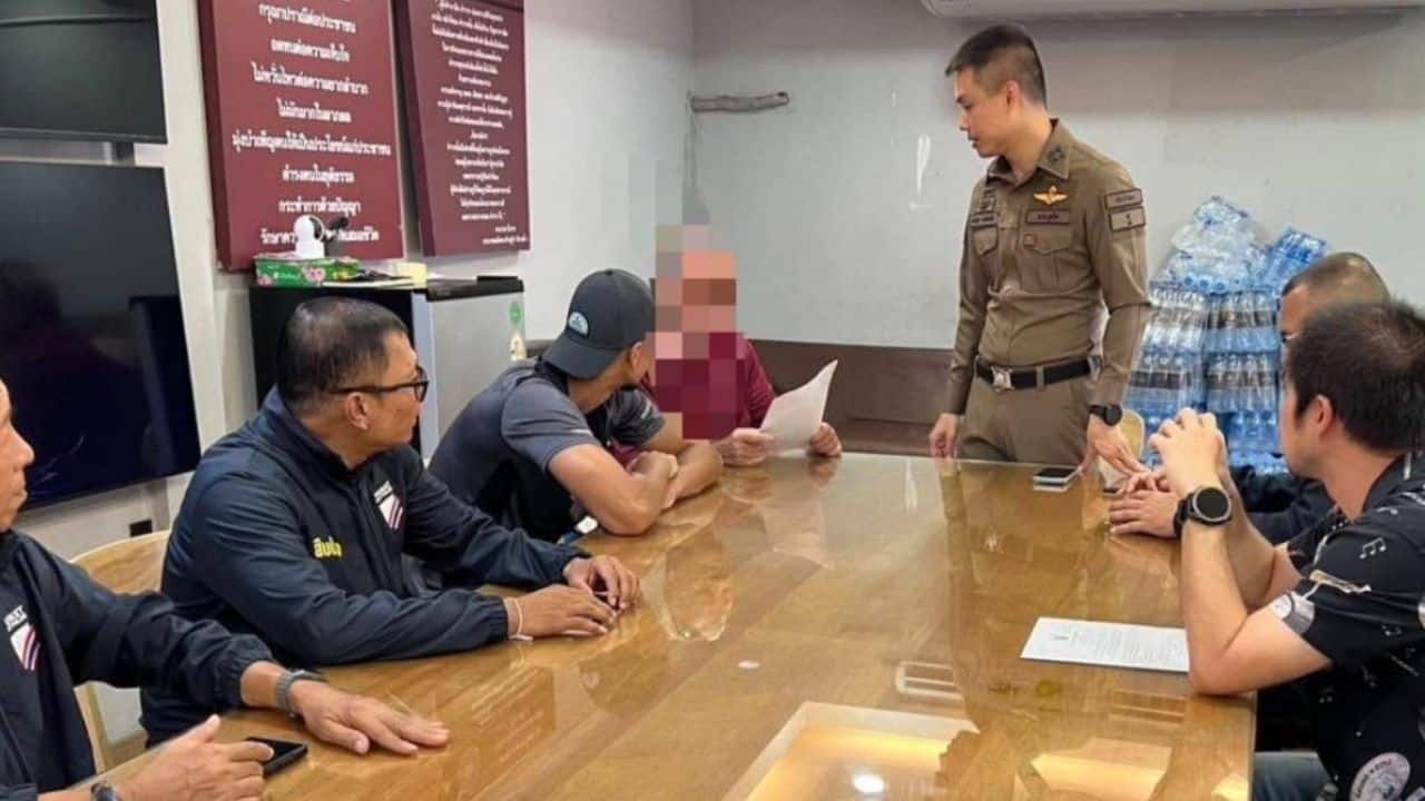 French national arrested for assault in Thai man