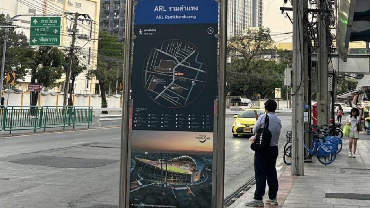 new bus stops in Bangkok
