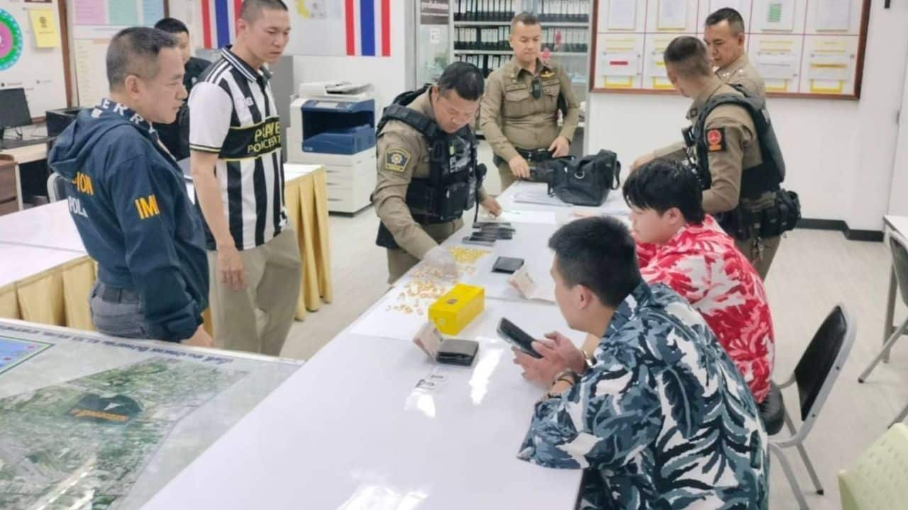 Chinese nationals arrested in Bangkok for robbery